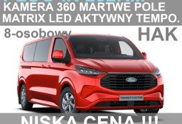 Ford Transit Custom Plug-in Limited 232KM L2 8-osob. Kamera 360 AGR Matrix LED 8-os.