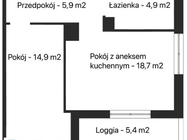 Mieszkanie na start! Dla singla lub pary!-2