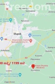 Atrakcyjna DZIAŁKA, Krępa Słupska 1200 m2-3