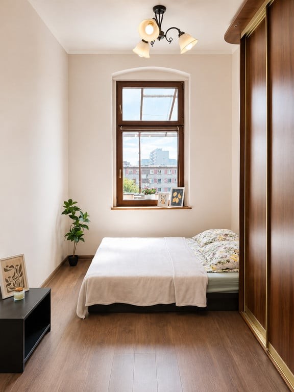 Słoneczna kamienica z tarasem 12m² | 61m² | 2 niezależne pokoje | Huby - Widok 5
