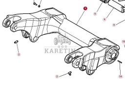 Massey Ferguson 5410 Ramię Podnośnika 4308906M3