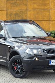 BMW X3 I (E83) 2.0D 150KM, Skóra, Ksenony, Panorama, Org. Lakier-2