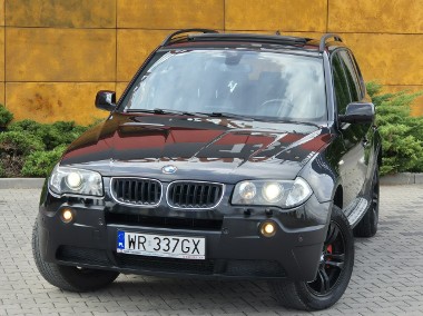 BMW X3 I (E83) 2.0D 150KM, Skóra, Ksenony, Panorama, Org. Lakier-1