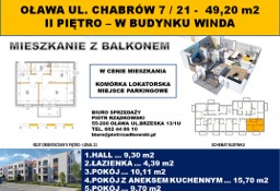 Nowe mieszkanie Oława, ul. Chabrów 7/21