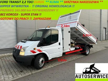 Ford Transit Skrzynka Narzędziwa EURO 5 HAK 2500 kg Super Stan !!-1