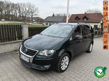 Volkswagen Touran I 1,9 tdi autamat DSG ładny świeżo zarejestrowany-1