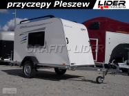 TP-041 Mini Camping, 253x110x125 cm, szyberdach, okna, podpory DMC 750kg