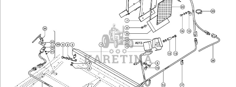 Claas Lexion 600 CZUJNIK 0000118080 (Elektryka, kontrola strat)-1