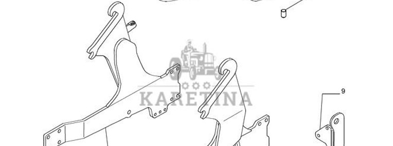 New Holland T6010 Rama 84473365-1