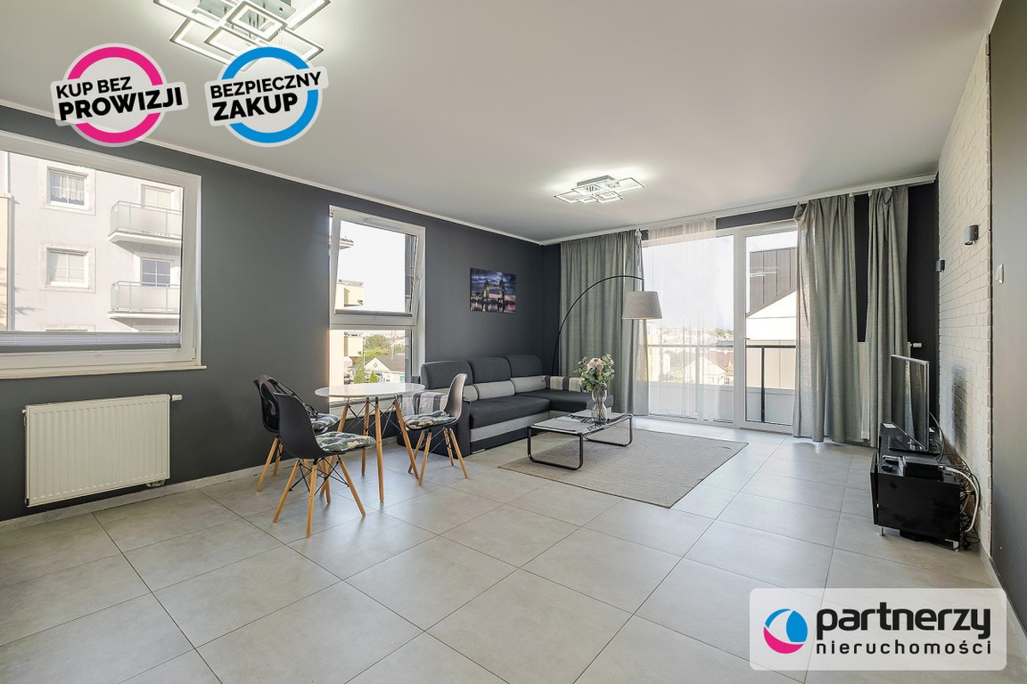 Ogromny salon | Duży balkon | Południowe - Widok 4