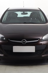 Opel Astra J , Salon Polska, Skóra, Klima, Tempomat, Parktronic-2