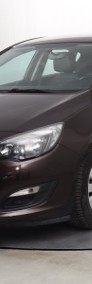 Opel Astra J , Salon Polska, Skóra, Klima, Tempomat, Parktronic-3