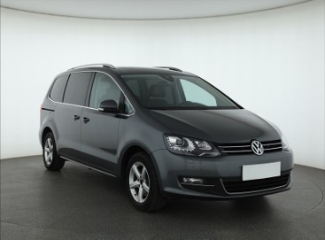 Volkswagen Sharan II , Salon Polska, DSG, Skóra, Navi, Xenon, Bi-Xenon,