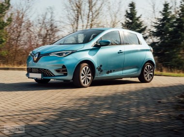 Renault Zoe , SoH 87%, Serwis ASO, Automat, Skóra, Navi, Klimatronic,-1