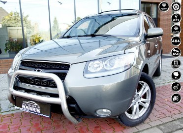 Hyundai Santa Fe II 2.7 V6|4x4|Klimatronic|Skóry|Salon Polska| Zarejestr.|Serwis|GWARANC