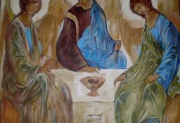 Interpretacja obrazu Rublowa "Eucharystia-ustanowienie" 