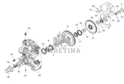 Fendt Vario 1038 1042 1046 1050 GEN 3 WOM KOMPLETNY 530150221202 530150221283 530150221292