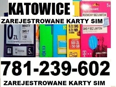 SIM KARTY DETAL ANONIM ZAREJESTROWNE AKTYWNE karta startery -1