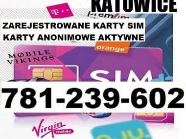 SIM KARTY DETAL ANONIM ZAREJESTROWNE AKTYWNE karta startery -2