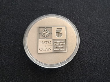 Medal pamiątkowy MON RP - NATO Warsaw Summit 2016-2