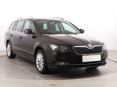 Skoda Superb II , Salon Polska, Navi, Xenon, Bi-Xenon, Klimatronic, Tempomat,-1