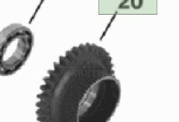 John Deere 8110 8210 8310 8410 Bieg Tryb Zębatka CZĘŚCI R132245