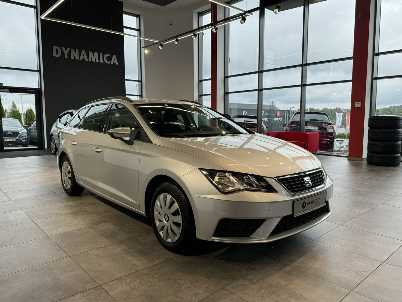 SEAT Leon III Reference 1.6TDI 90KM M5 2017r., salon PL, Serwisowany w ASO,