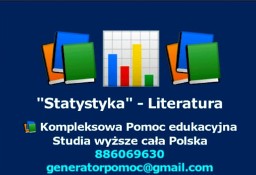 Statystyka - Literatura przedmiotowa, Publikacje naukowe , Wykłady, Skrypty