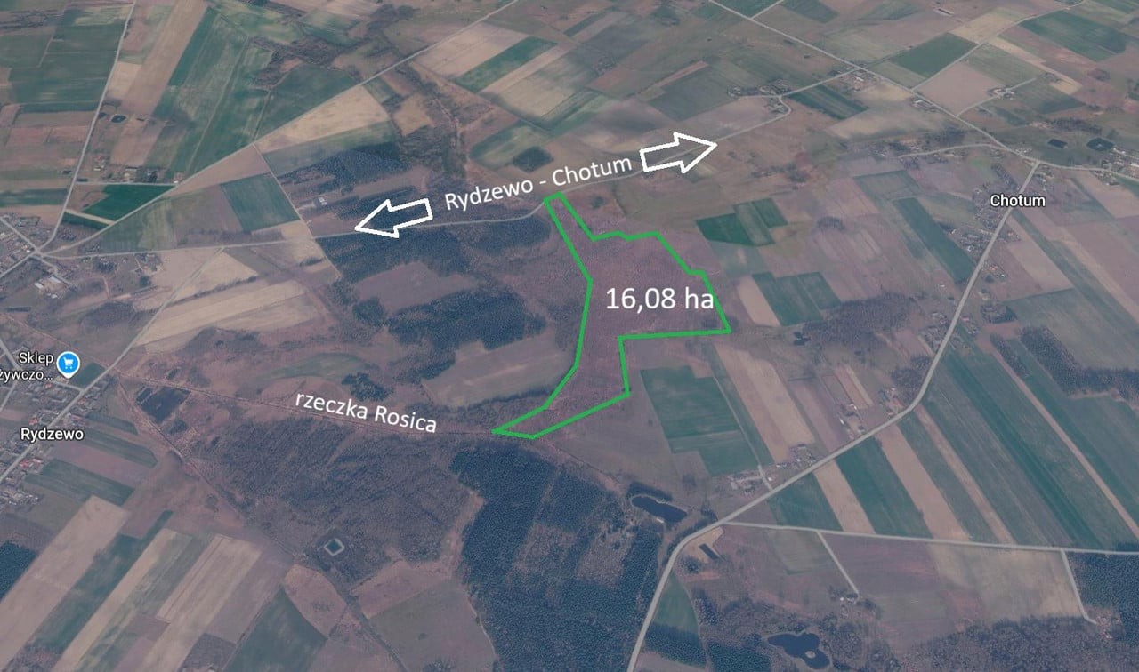 Na Sprzedaż: Wyjątkowy Kompleks Gruntów Rolnych – 16,08 ha (Chotum ) - Widok 2
