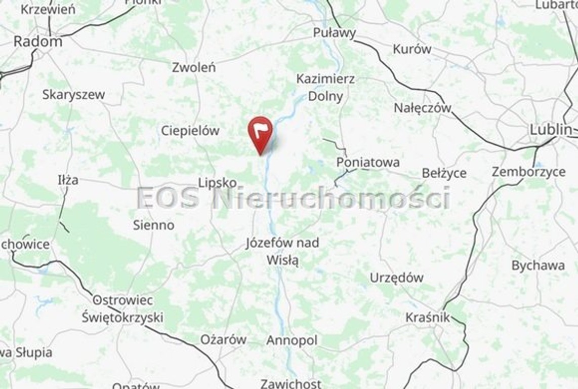 Działka na sprzedaż, 3603 m², Chotcza Białobrzegi, lipski
