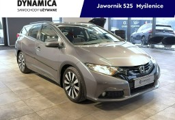 Honda Civic IX Tourer 1.8 i-VTEC 141KM M6 2014 r., salon PL, serwisowana w ASO