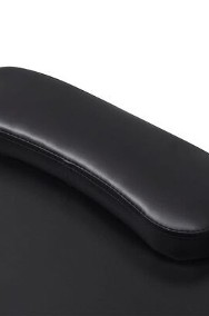 vidaXL Składany stolik do manicure, czarny z kółeczkamiSKU:110123-2