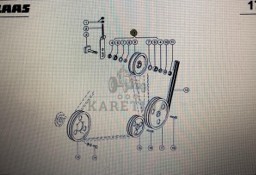 Rolka napinacza Claas Mega 370-340 Nr katalogowy 000 603 187 2