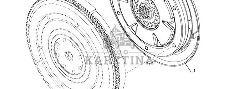 New Holland T6070 Amortyzator 395mm od 84266464-1
