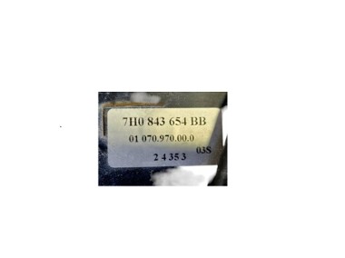 VW T5 ZAMEK CENTRALNY DRZWI PRZESUWNE PRAWE 7H0843654BB-2