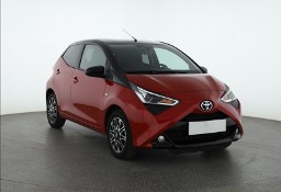 Toyota Aygo , Salon Polska, Serwis ASO, VAT 23%, Skóra, Klima, Tempomat