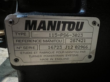 Manitou 287421 115-PS6-3023 Skrzynia biegów do Manitou MLT741, MLT735, MLT737-2