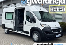 Peugeot Boxer Doka 6 miejsc Bagażnik Hak:3t 163KM Irej:01.2019r /www.auto-hit.com