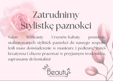 Praca dla Stylistki Paznokci - Manicure/Pedicure Warszawa Ursynów