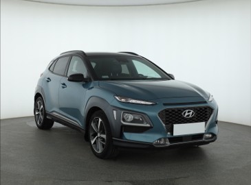 Hyundai Kona Salon Polska, Serwis ASO, Automat, Skóra, Navi, Klimatronic,