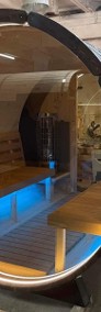 Sauna Ogrodowa 300 cm Spa Balia Jacuzzi Spa Basen Led-3