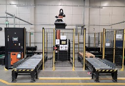 Robot KUKA KR 120 R3200 PA i stacja paletyzująca