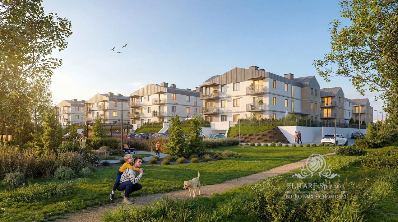 Mieszkanie 2 pokojowe 48,76m2 z balkonem, Jagodno/Iwiny