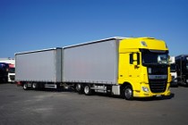 DAF XF 480 ACC / E 6 / ZESTAW PRZEJAZDOWY 120 M3 / RETARDER / OŚ SKRĘTNA