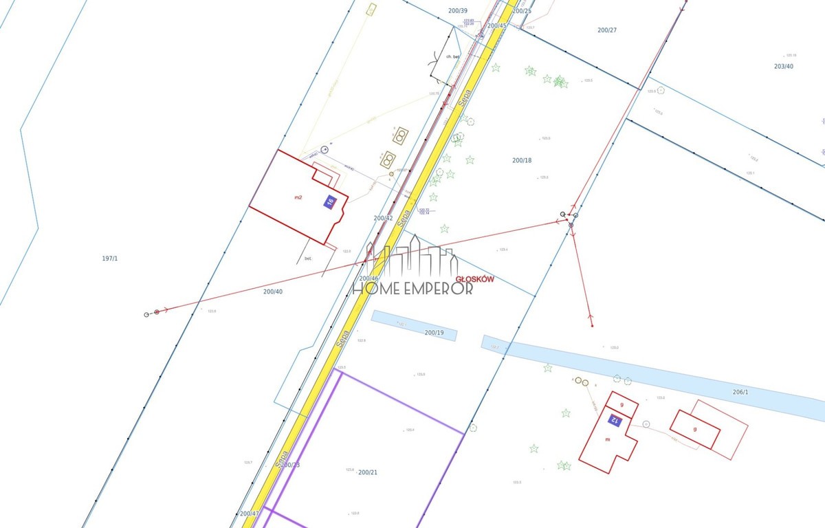 Działka na sprzedaż, 2000 m², Piaseczno Głosków - Widok 3