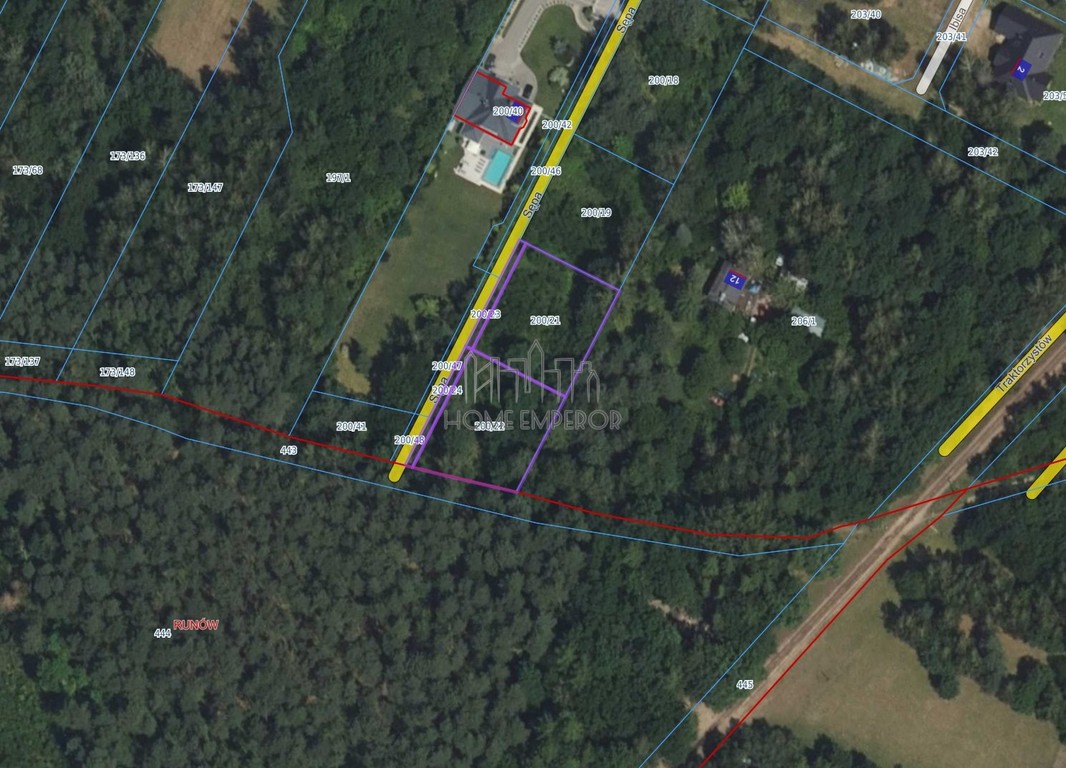 Działka na sprzedaż, 2000 m², Piaseczno Głosków - Widok 4
