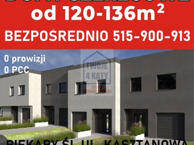 NOWOCZESNY i KOMFORTOWY dom szeregowy na Kasztanowej SEGMENT D  tylko 699000 zł-1