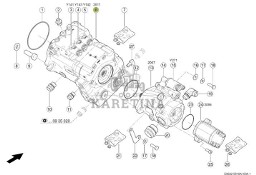 Claas Jaguar 970 - pompa hydrauliczna 0001247002