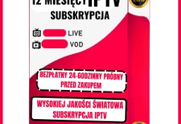 12 miesięcy Premium IPTV World Channels Usługi subskrypcji Wysoka jakość 4K