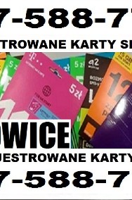 KARTY SIM ZAREJESTROWANE KARTA SIM ZAREJESTROWANA AKTYWNE STARTERY DETAL-2